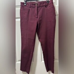 LOFT Wine Skinny Jeans